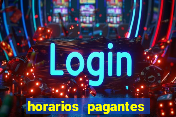 horarios pagantes do coelho